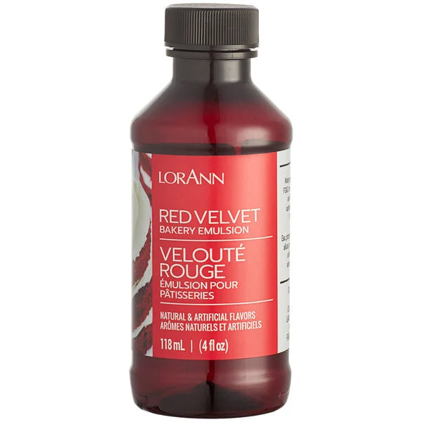 Lorann Oils 4oz Red Velvet Bakery Emulsion
