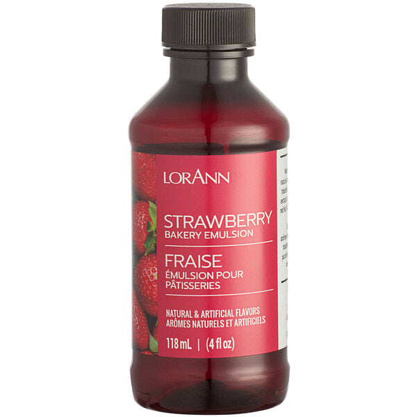 Lorann Oils 4oz Strawberry Bakery Emulsion