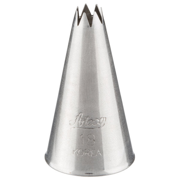Ateco Open Star Piping Tip #18
