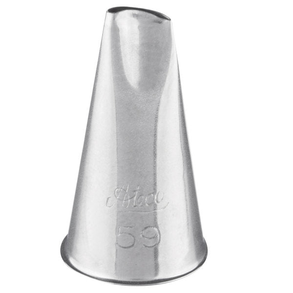 Ateco Curved Petal Piping Tip #59