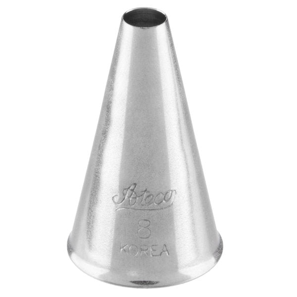 Ateco Round Piping Tip #8