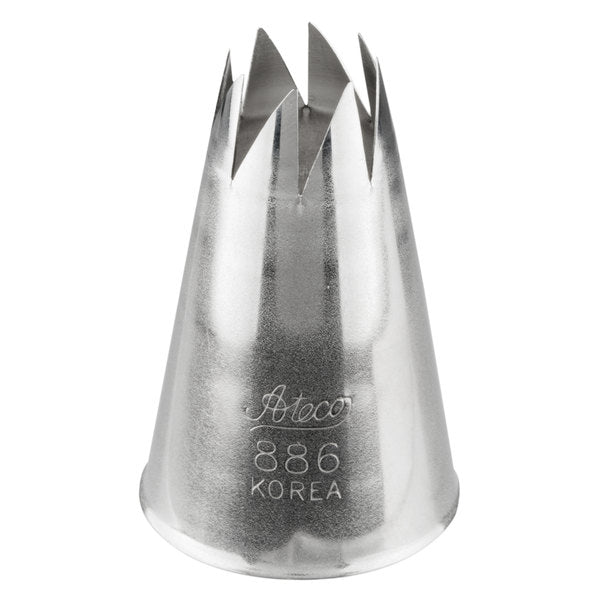 Ateco Swirl Top Piping Tip #886
