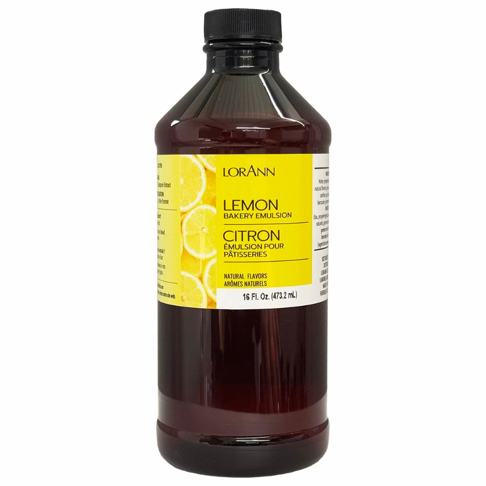 Lorann Oils 16oz Lemon Bakery Emulsion