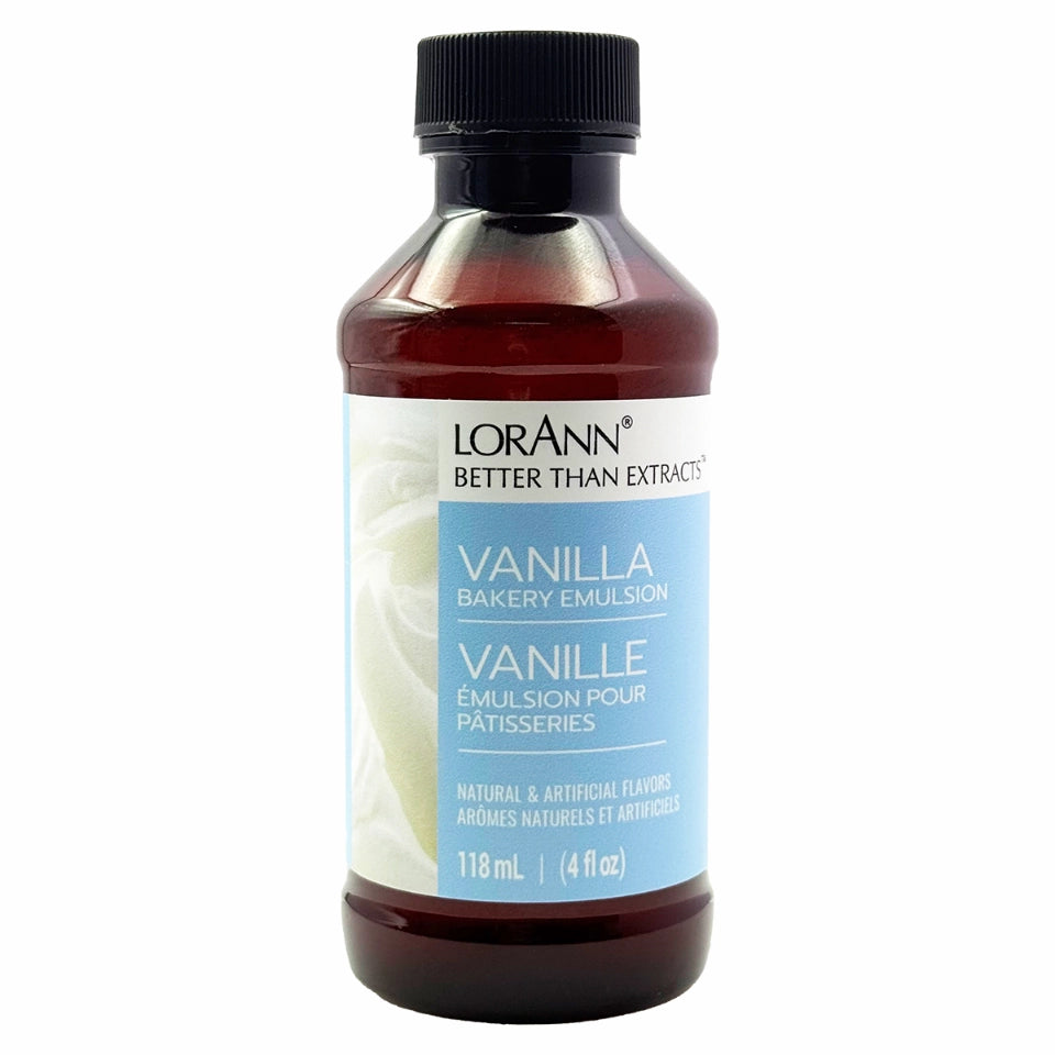 Lorann Oils 4oz Vanilla Bakery Emulsion