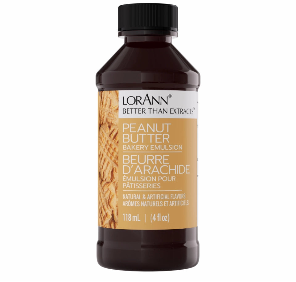 Lorann Oils 4oz Peanut Butter Bakery Emulsion