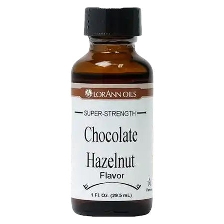Lorann Oils 1oz Chocolate Hazelnut Super Strength Flavor