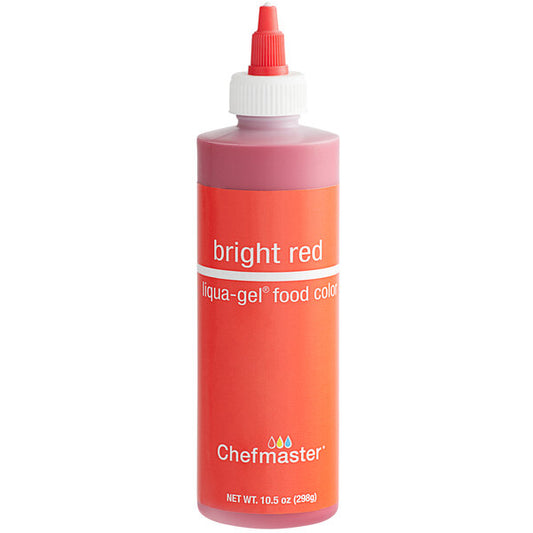 Chefmaster 10.5oz Bright Red Food Color