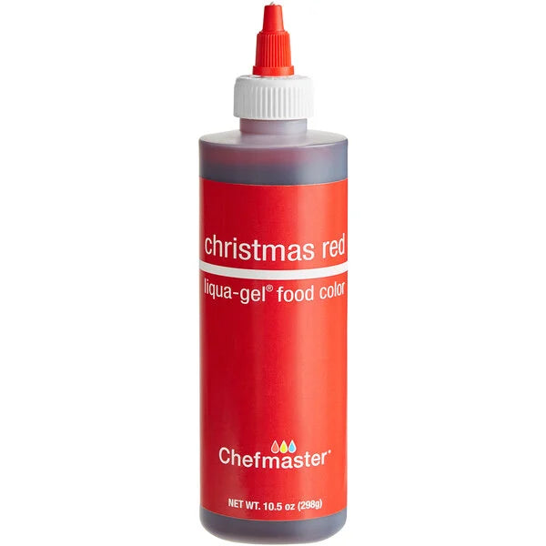 Chefmaster 10.5oz Christmas Red Food Color