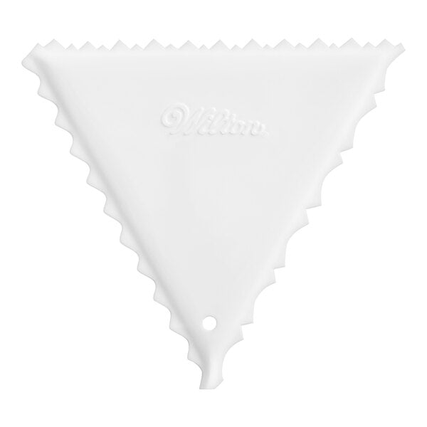 Wilton Plastic Triangle Decorating and Icing Comb 5"