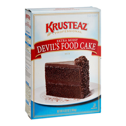 Krusteaz Professional Extra Moist Devil's Food Cake Mix 4.5 lb