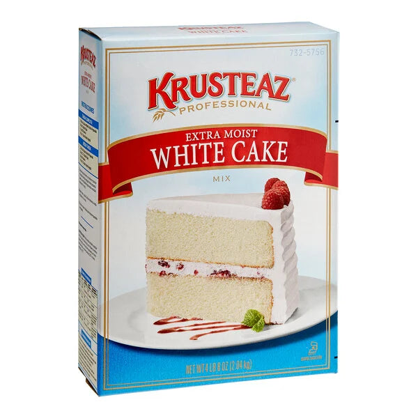 Krusteaz Professional Extra Moist White Cake Mix 4.5 lb