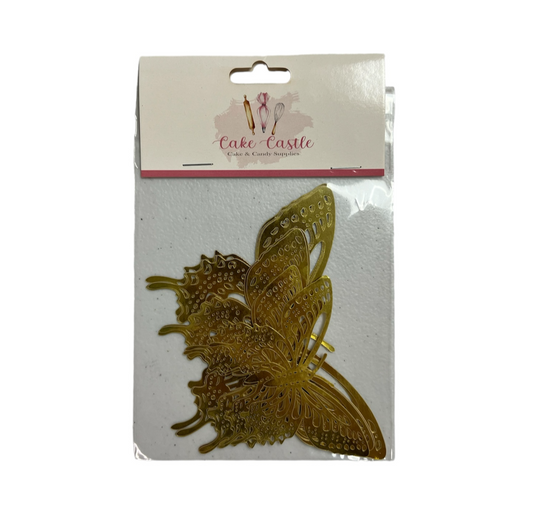 Gold Butterfly Cake/Cupcake Topper Decorations