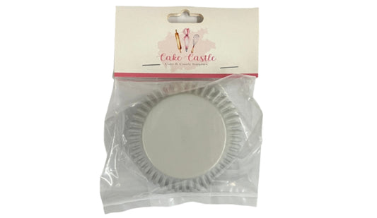 White Foil Cupcake Liners 2”x1-1/4” 40pk