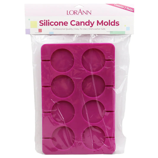 Silicone Lollipop Candy Mold 8-Cavity