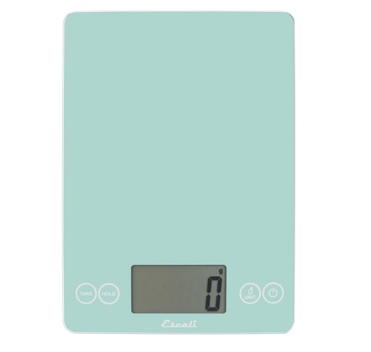 Escali Arti Glass Digital Kitchen Scale Teal