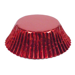 Red Foil Baking Cups 2”x1-1/4” 40pk
