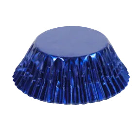 Blue Foil Baking Cups 2”x1-1/4” 40pk