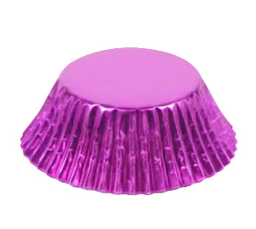 Fuchsia Foil Baking Cups 2”x1-1/4” 40pk