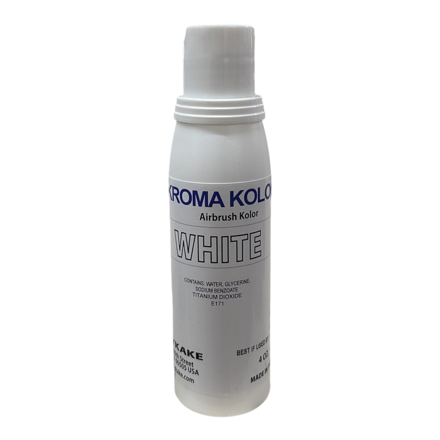 Kroma Kolors White Airbrush Color 4 oz