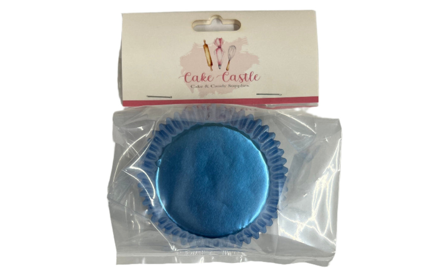 Light Blue Foil Cupcake Liners 2”x1-1/4” 40pk