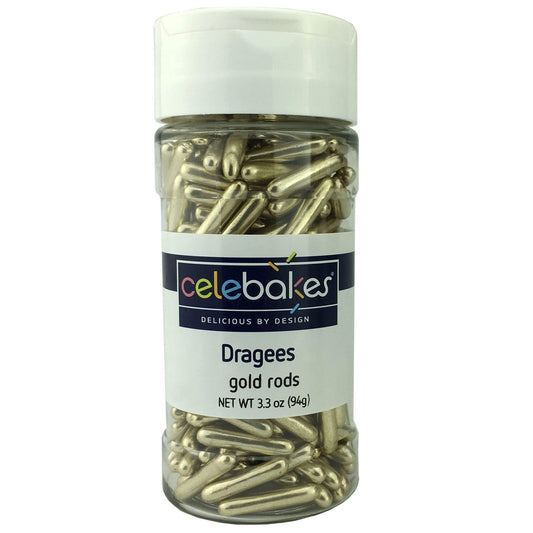 Gold Rod Dragees 3.3 oz