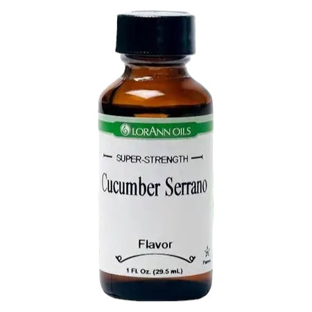 Lorann Oils 1oz Cucumber Serrano Super Strength Flavor