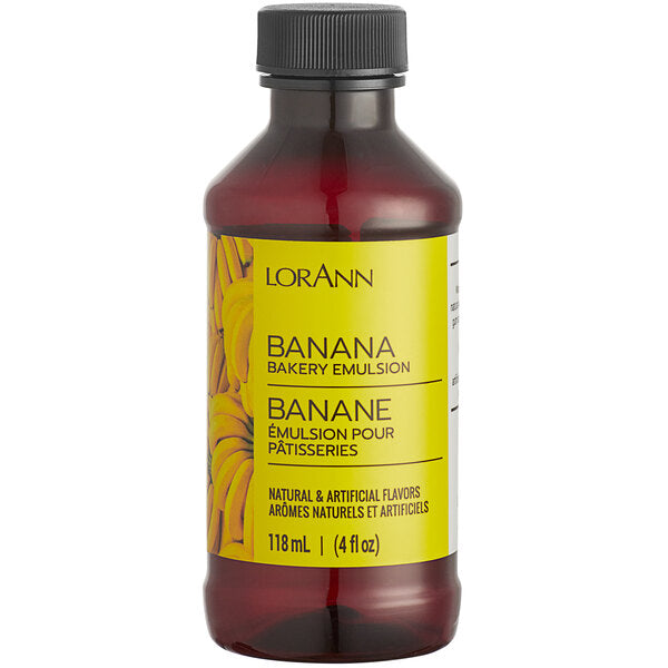 Lorann Oils 4oz Banana Bakery Emulsion