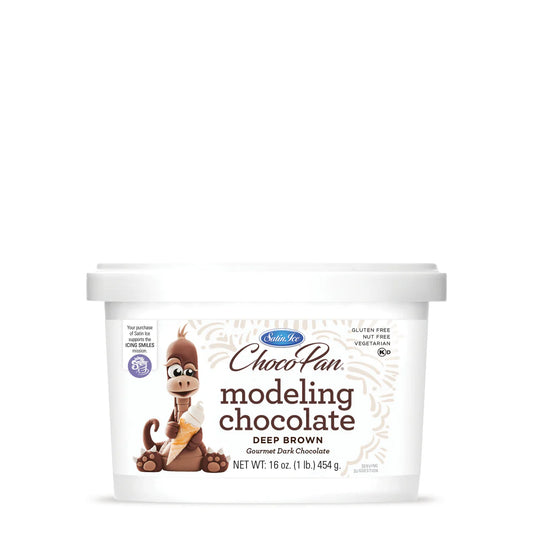 Satin Ice ChocoPan Deep Brown Modeling Chocolate 1lb