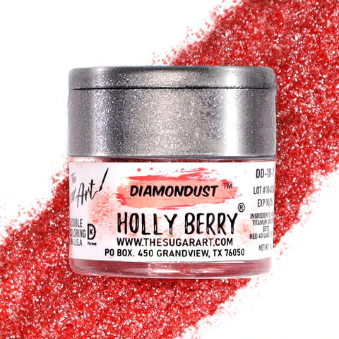Holly Berry Edible Glitter