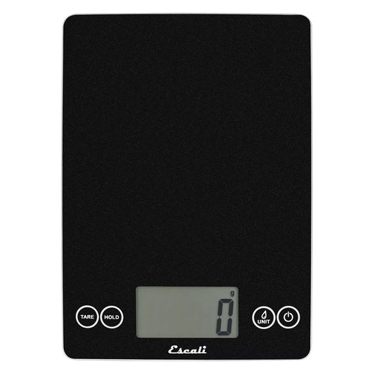 Escali Arti Glass Digital Kitchen Scale Black