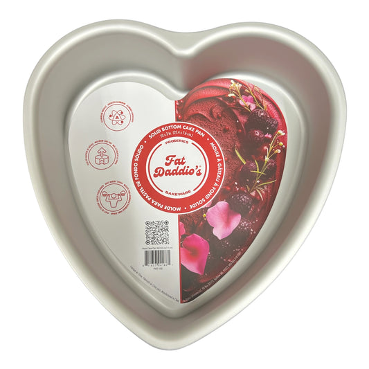 Fat Daddios 10" x 3" Heart Cake Pan