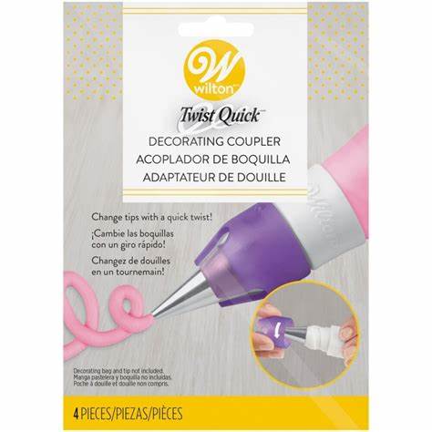 Wilton Twist Quick Decorating Coupler 4pcs