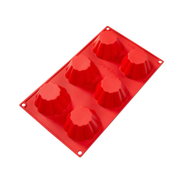 Fat Daddios Silicone 6-Cavity Brioche