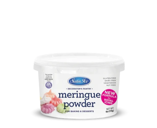 Satin Ice Meringue Powder 4 oz