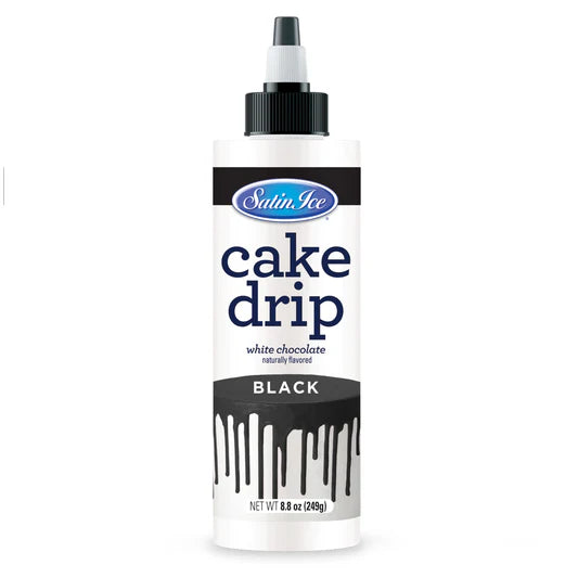 Satin Ice Black Cake Drip 8.8 oz
