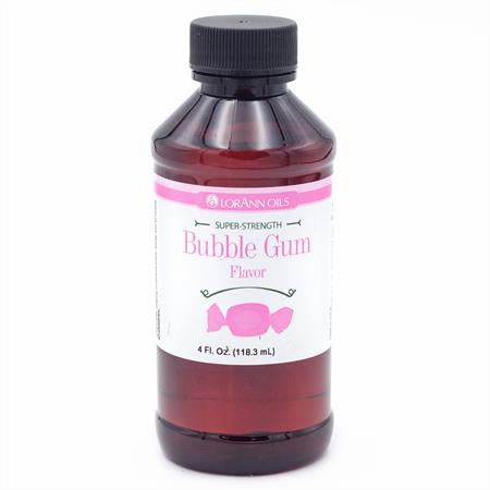 Lorann Oils 4oz Bubble Gum Super Strength Flavor