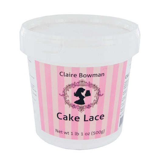 Claire Bowman White Cake Lace