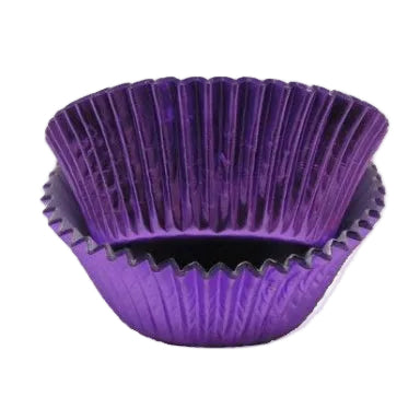 Purple Foil Baking Cups 2”x1-1/4” 40pk