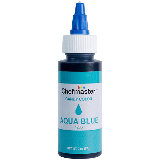 Chefmaster 2oz Aqua Blue Candy Color