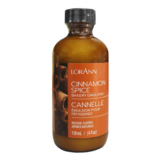 Lorann Oils 4oz Cinnamon Spice Bakery Emulsion