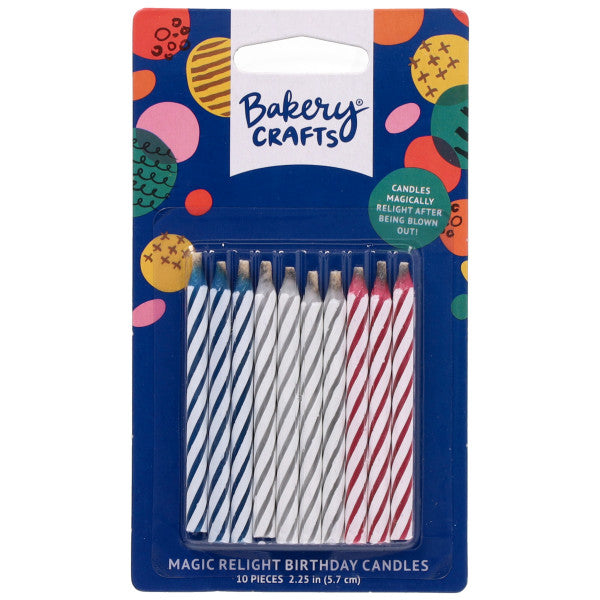 Magic Relight Specialty Candles 10pk
