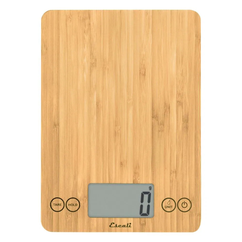 Escali Arti Digital Kitchen Scale Bamboo