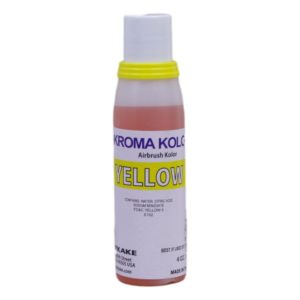 Kroma Kolors Yellow Airbrush Color 4 oz