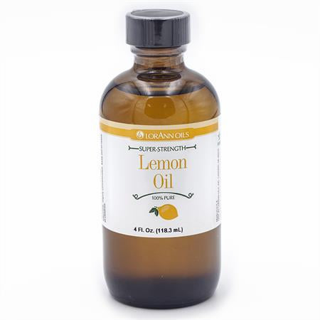 Lorann Oils 4oz Lemon Oil Super Strength Flavor