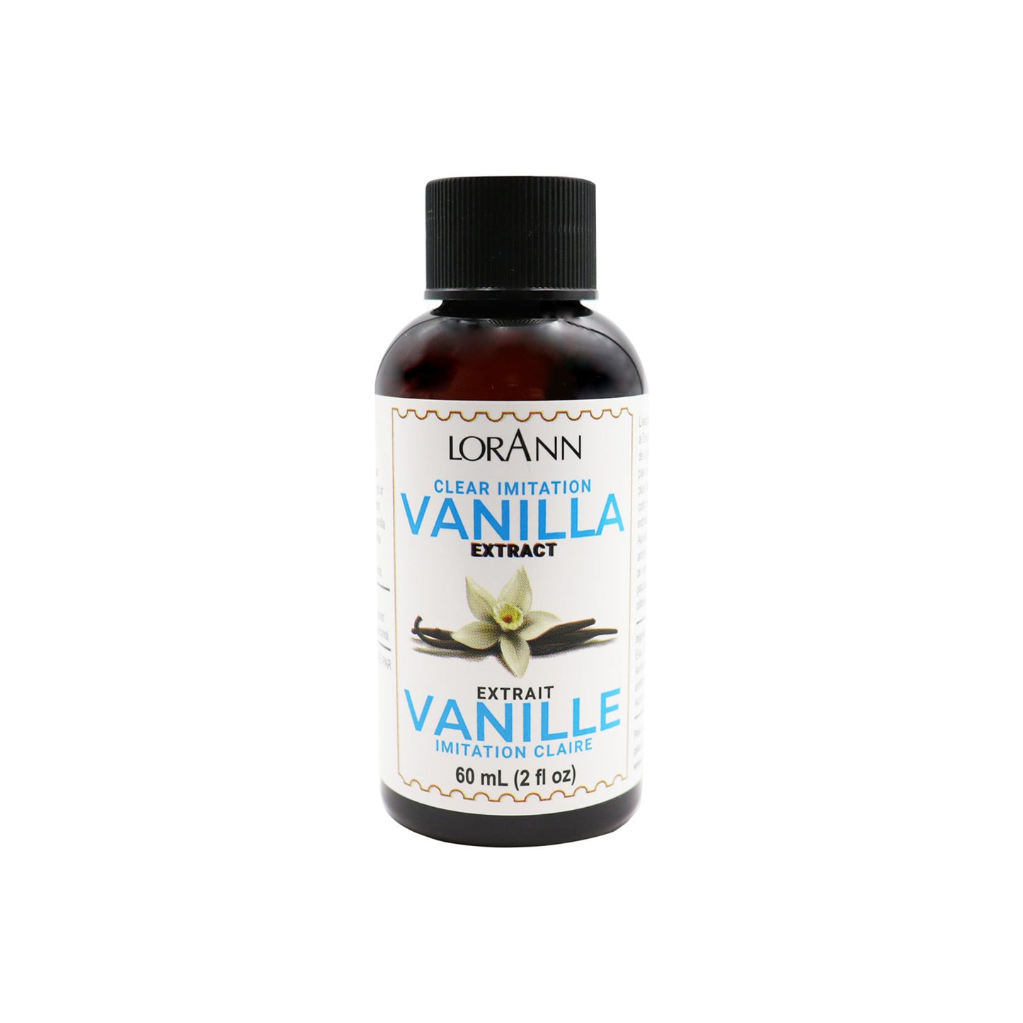 Lorann 2oz Clear Imitation Vanilla Extract