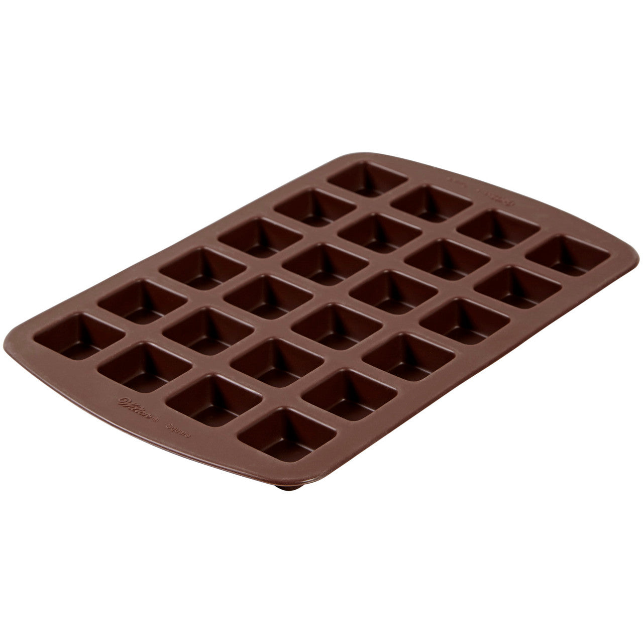 Brownie Bite Silicone Baking and Candy Mold 24-Cavity