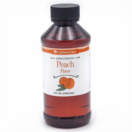 Lorann Oils 4oz Peach Super Strength Flavor