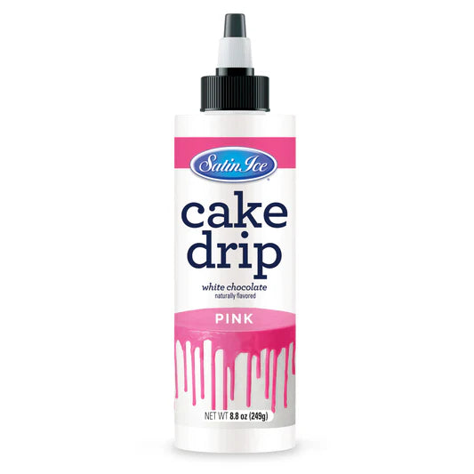 Satin Ice Pink Cake Drip 8.8 oz