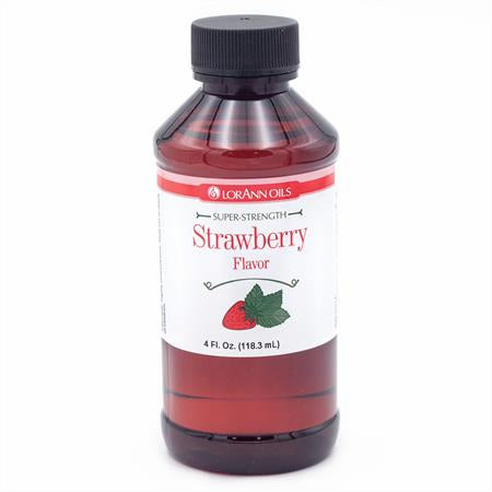 Lorann Oils 4oz Strawberry Super Strength Flavor